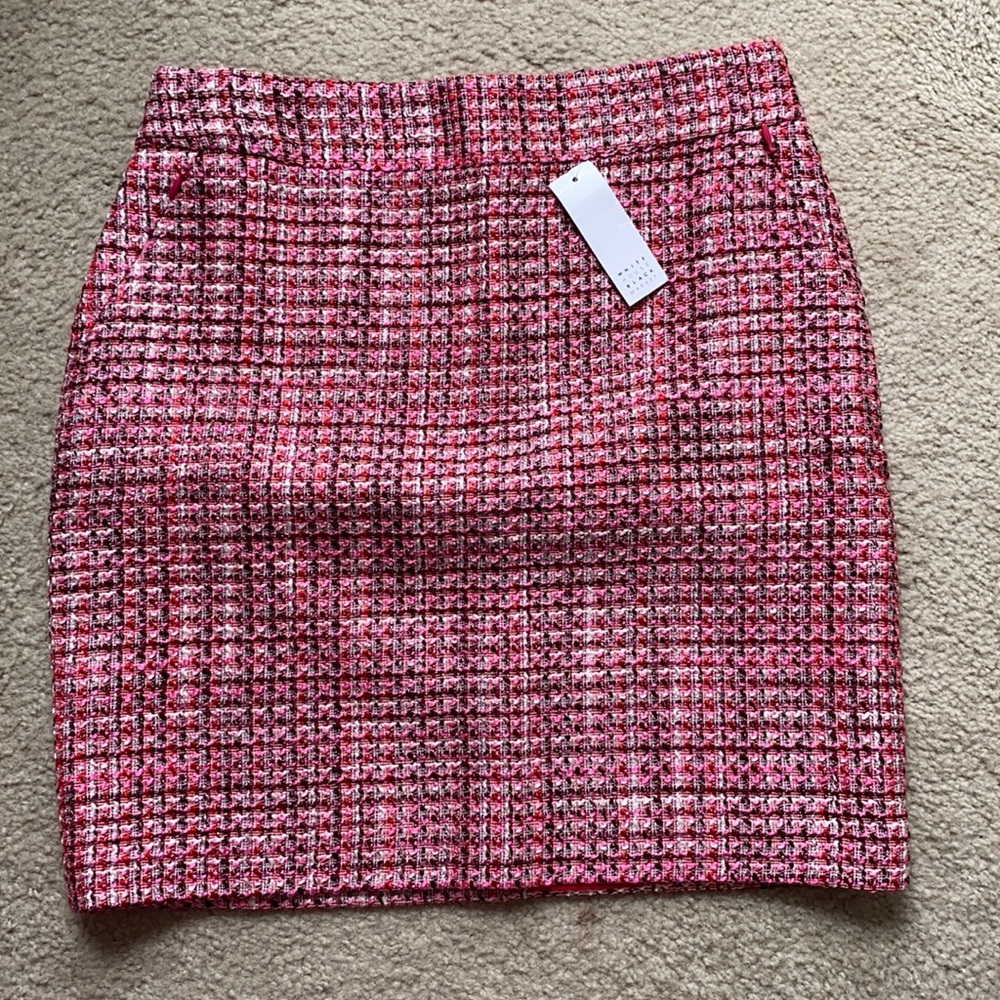 White House Black Market Pink Skirt